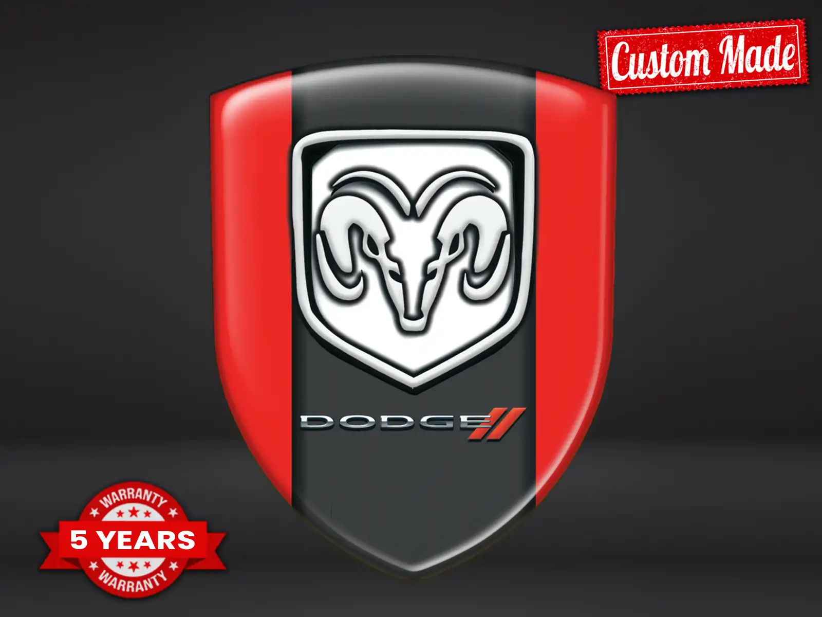 Dodge Business Sticker Racing Premium Design
